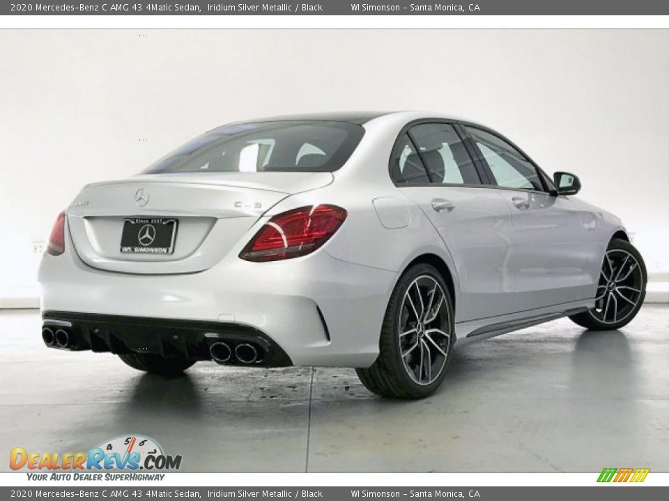 2020 Mercedes-Benz C AMG 43 4Matic Sedan Iridium Silver Metallic / Black Photo #16