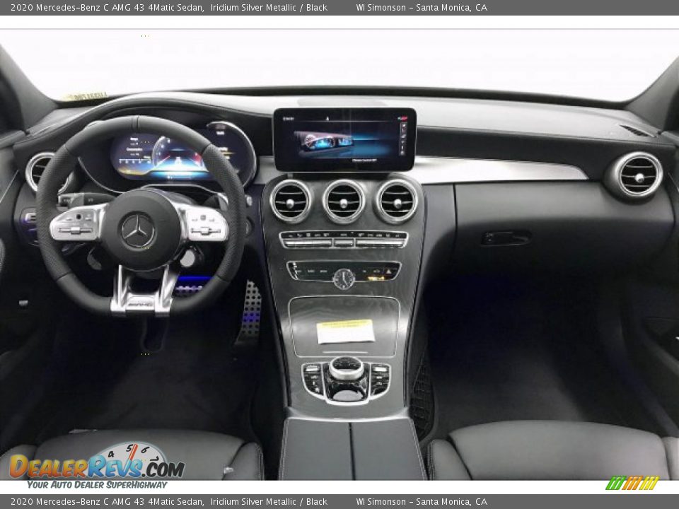 2020 Mercedes-Benz C AMG 43 4Matic Sedan Iridium Silver Metallic / Black Photo #17