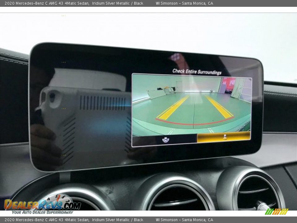 2020 Mercedes-Benz C AMG 43 4Matic Sedan Iridium Silver Metallic / Black Photo #21