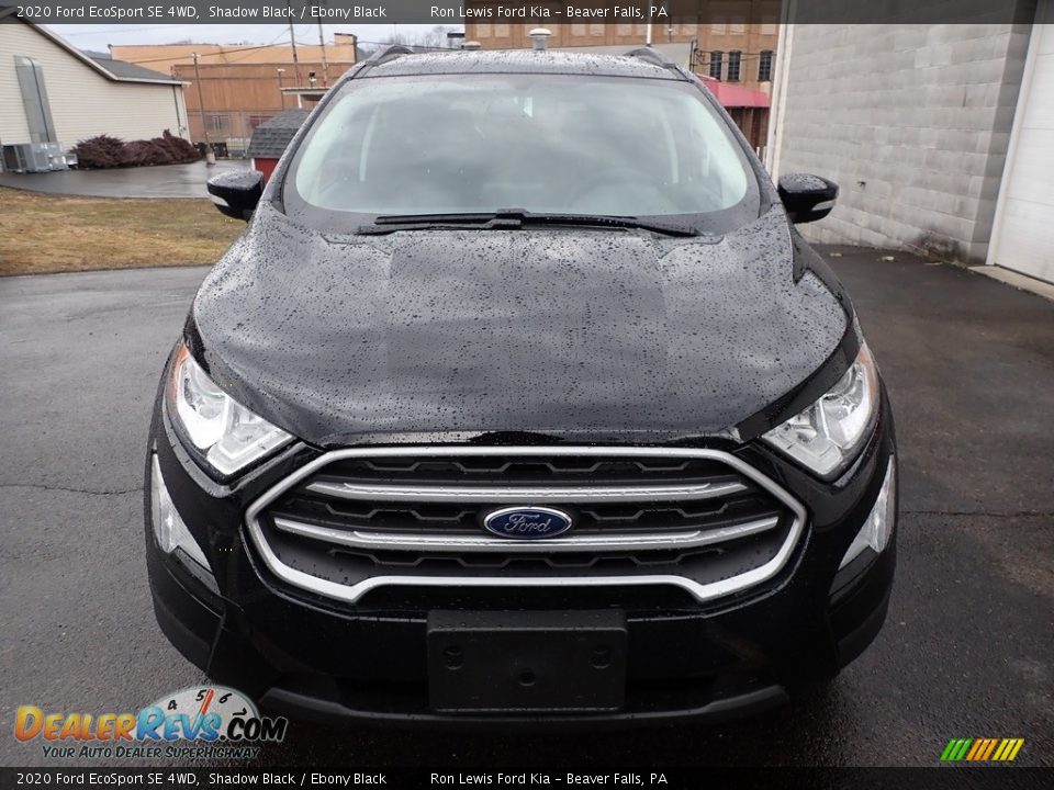 2020 Ford EcoSport SE 4WD Shadow Black / Ebony Black Photo #8