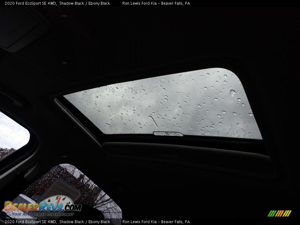 2020 Ford EcoSport SE 4WD Shadow Black / Ebony Black Photo #11