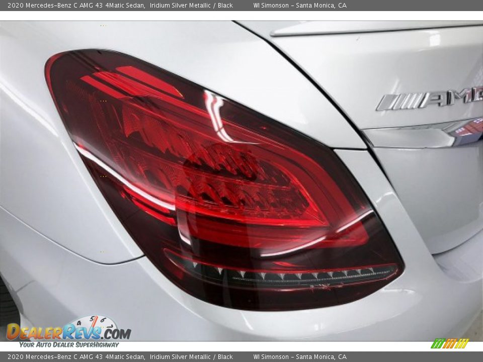2020 Mercedes-Benz C AMG 43 4Matic Sedan Iridium Silver Metallic / Black Photo #26