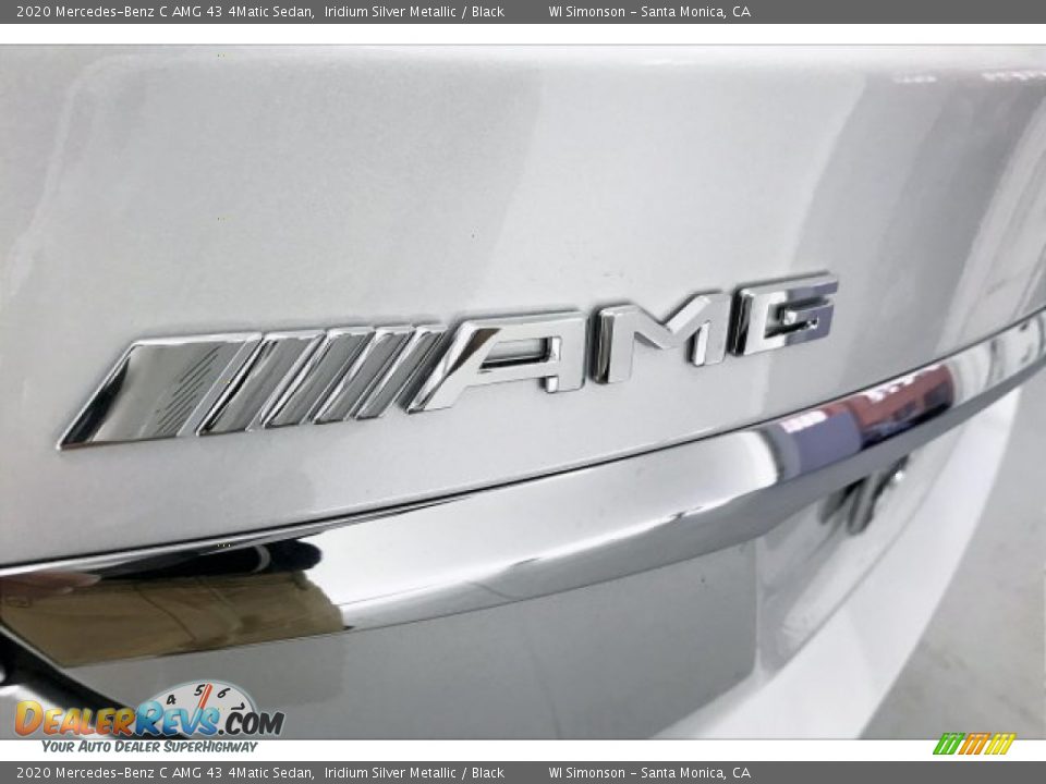 2020 Mercedes-Benz C AMG 43 4Matic Sedan Iridium Silver Metallic / Black Photo #27