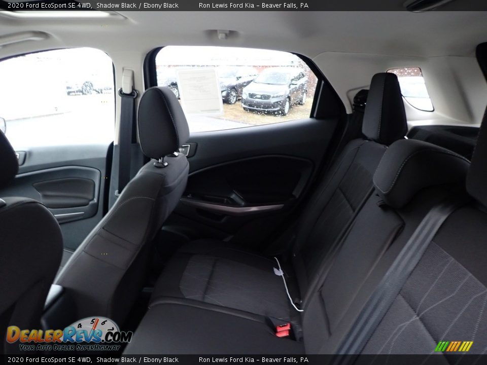 2020 Ford EcoSport SE 4WD Shadow Black / Ebony Black Photo #15
