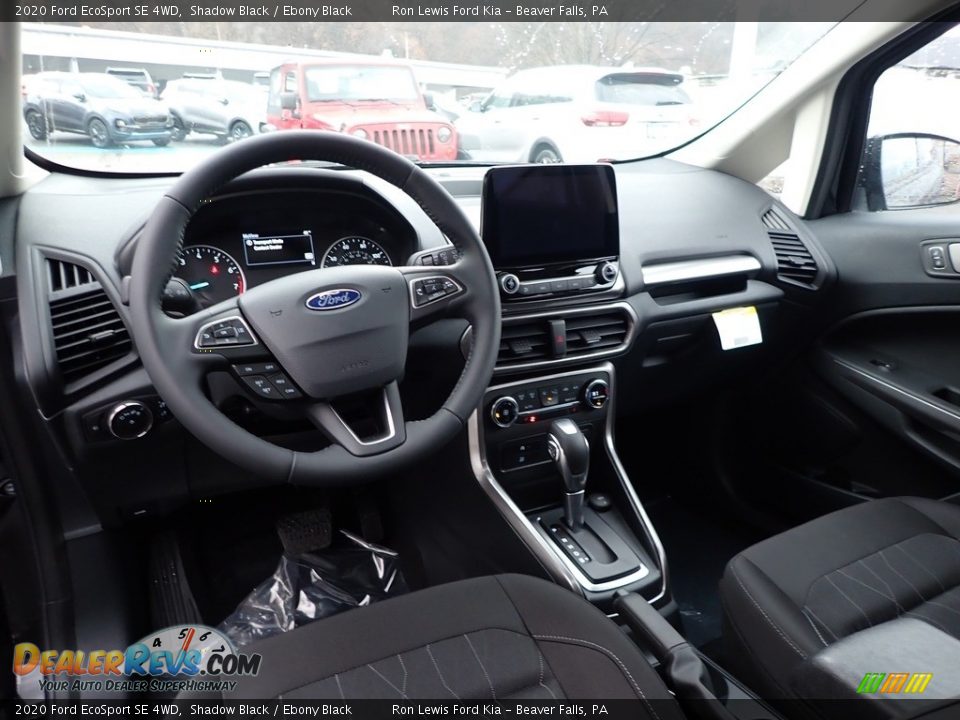2020 Ford EcoSport SE 4WD Shadow Black / Ebony Black Photo #16