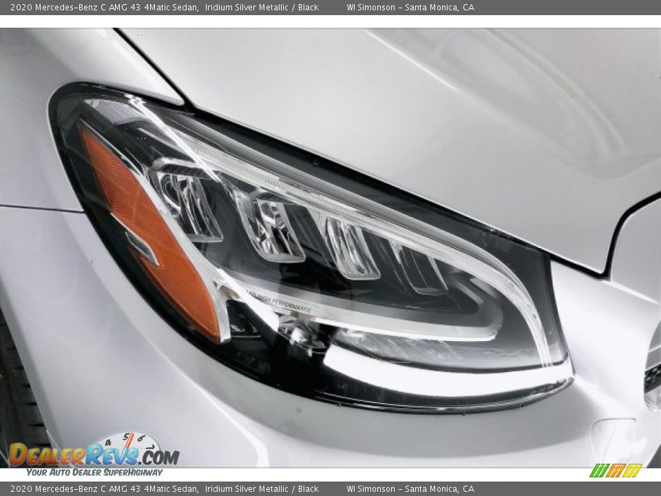 2020 Mercedes-Benz C AMG 43 4Matic Sedan Iridium Silver Metallic / Black Photo #32