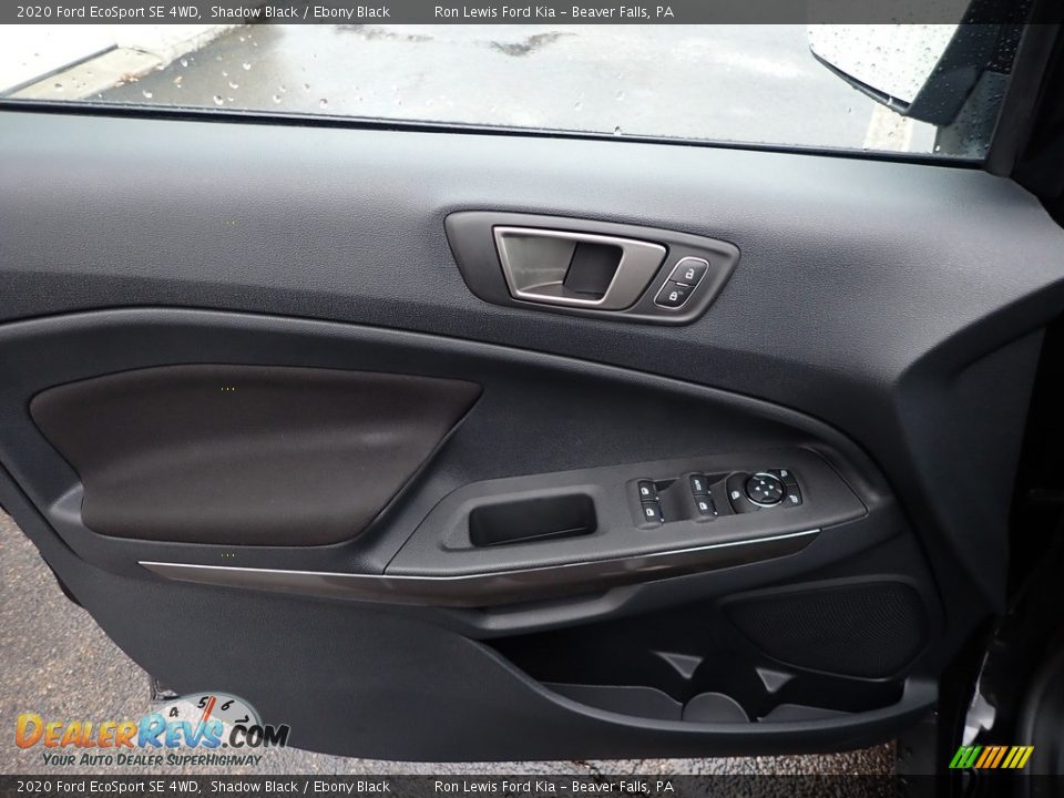 2020 Ford EcoSport SE 4WD Shadow Black / Ebony Black Photo #17