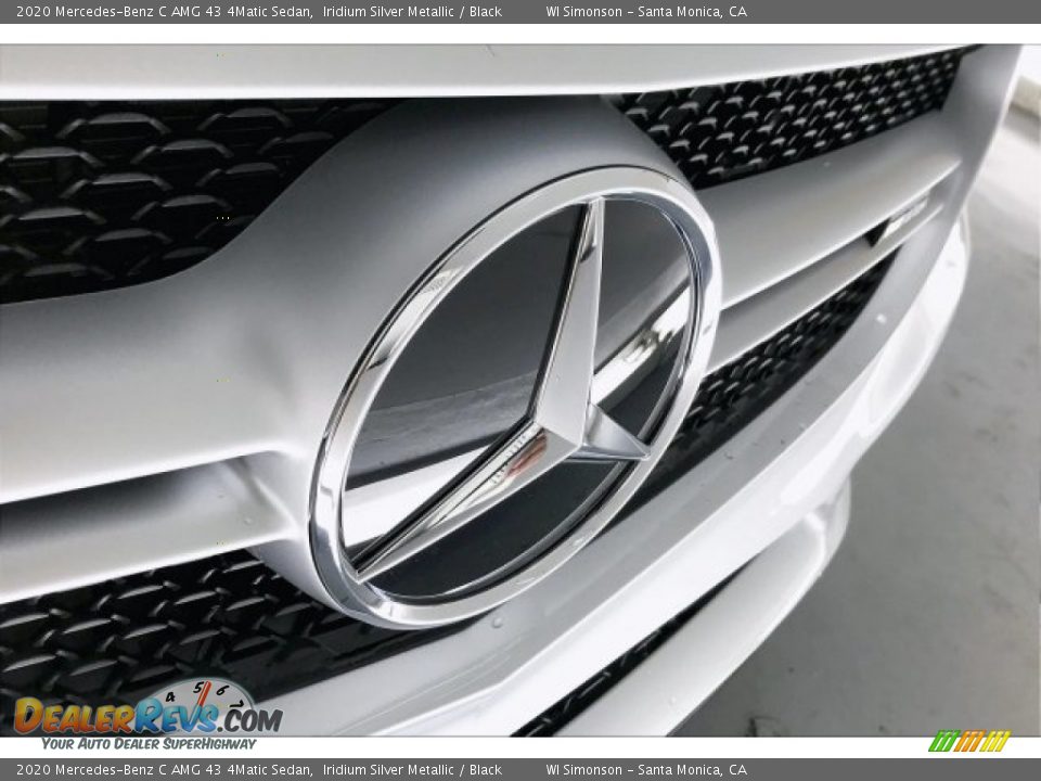 2020 Mercedes-Benz C AMG 43 4Matic Sedan Iridium Silver Metallic / Black Photo #33