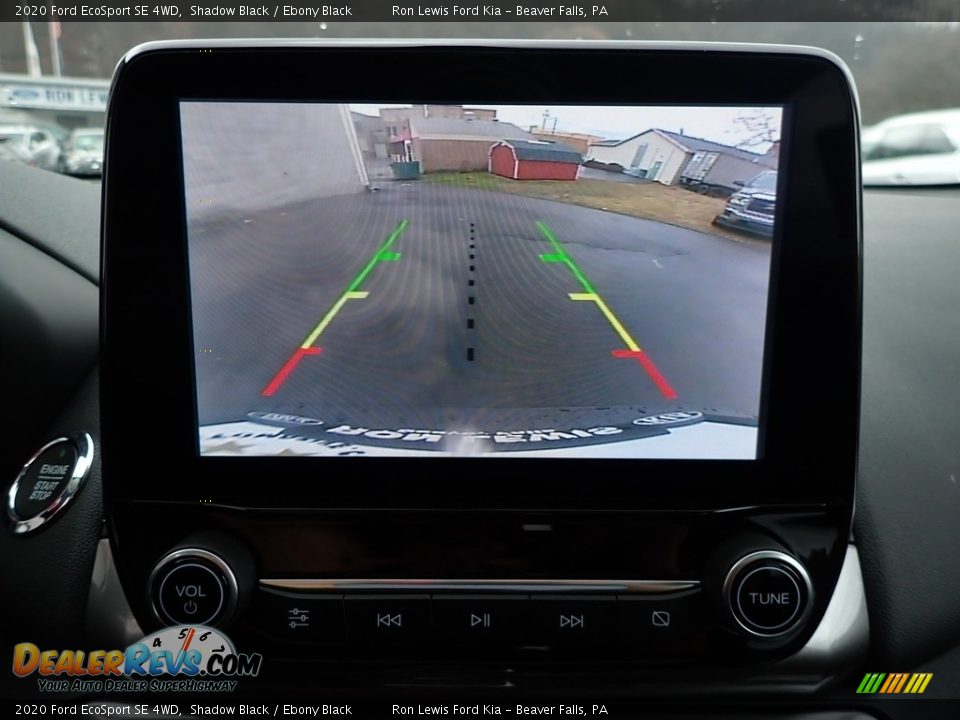 2020 Ford EcoSport SE 4WD Shadow Black / Ebony Black Photo #19