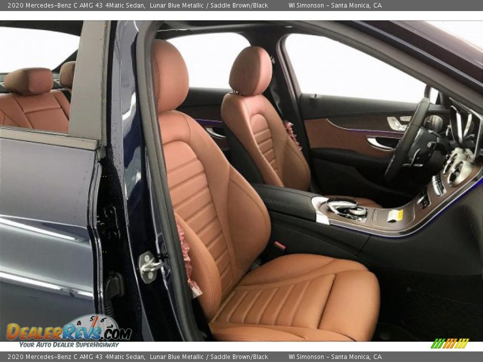 Saddle Brown/Black Interior - 2020 Mercedes-Benz C AMG 43 4Matic Sedan Photo #6