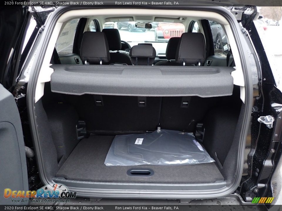 2020 Ford EcoSport SE 4WD Shadow Black / Ebony Black Photo #3