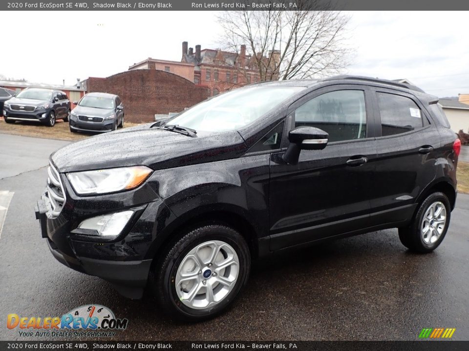 2020 Ford EcoSport SE 4WD Shadow Black / Ebony Black Photo #7