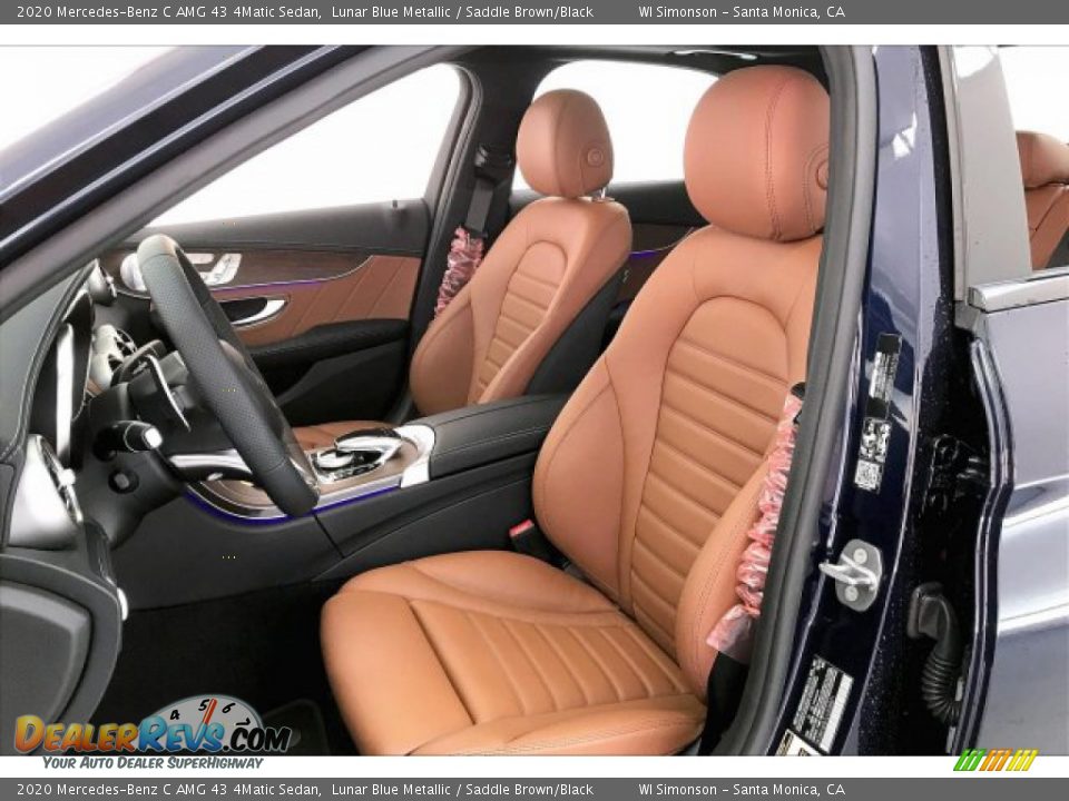 Front Seat of 2020 Mercedes-Benz C AMG 43 4Matic Sedan Photo #14