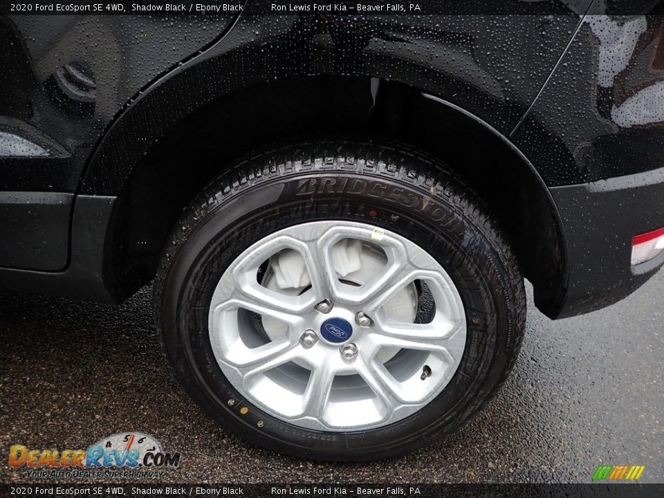 2020 Ford EcoSport SE 4WD Shadow Black / Ebony Black Photo #10