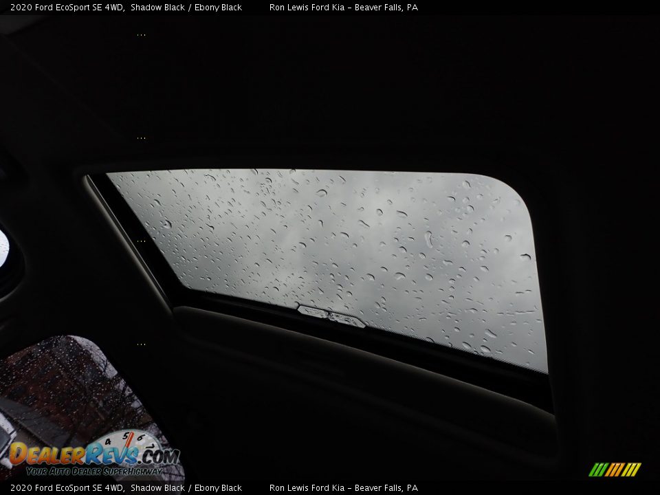 2020 Ford EcoSport SE 4WD Shadow Black / Ebony Black Photo #11