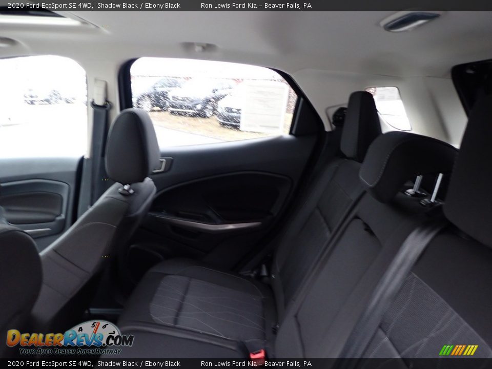2020 Ford EcoSport SE 4WD Shadow Black / Ebony Black Photo #15