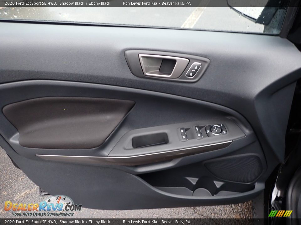 2020 Ford EcoSport SE 4WD Shadow Black / Ebony Black Photo #17