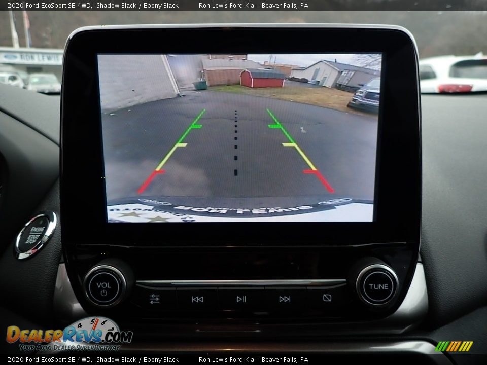 2020 Ford EcoSport SE 4WD Shadow Black / Ebony Black Photo #19