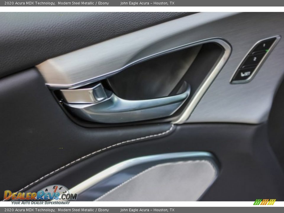 2020 Acura MDX Technology Modern Steel Metallic / Ebony Photo #12
