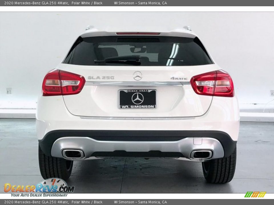 2020 Mercedes-Benz GLA 250 4Matic Polar White / Black Photo #3