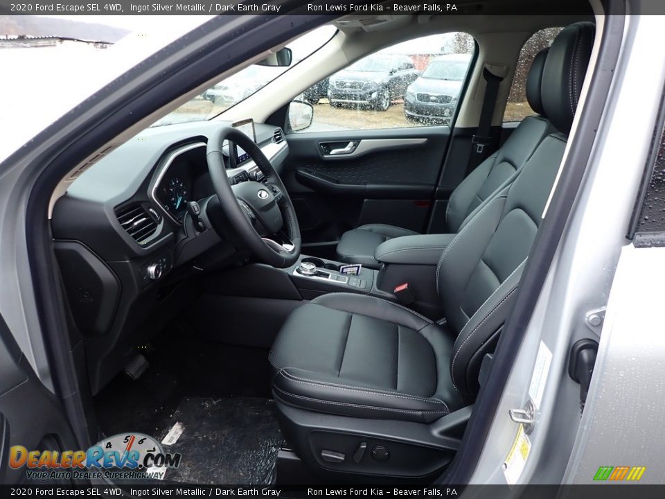 Front Seat of 2020 Ford Escape SEL 4WD Photo #13