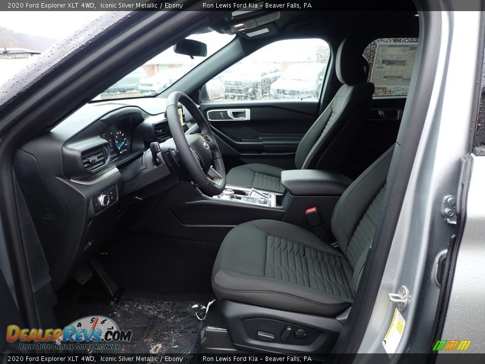 Front Seat of 2020 Ford Explorer XLT 4WD Photo #12