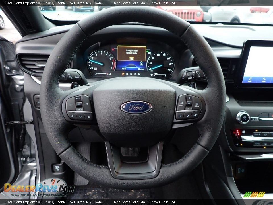 2020 Ford Explorer XLT 4WD Steering Wheel Photo #17