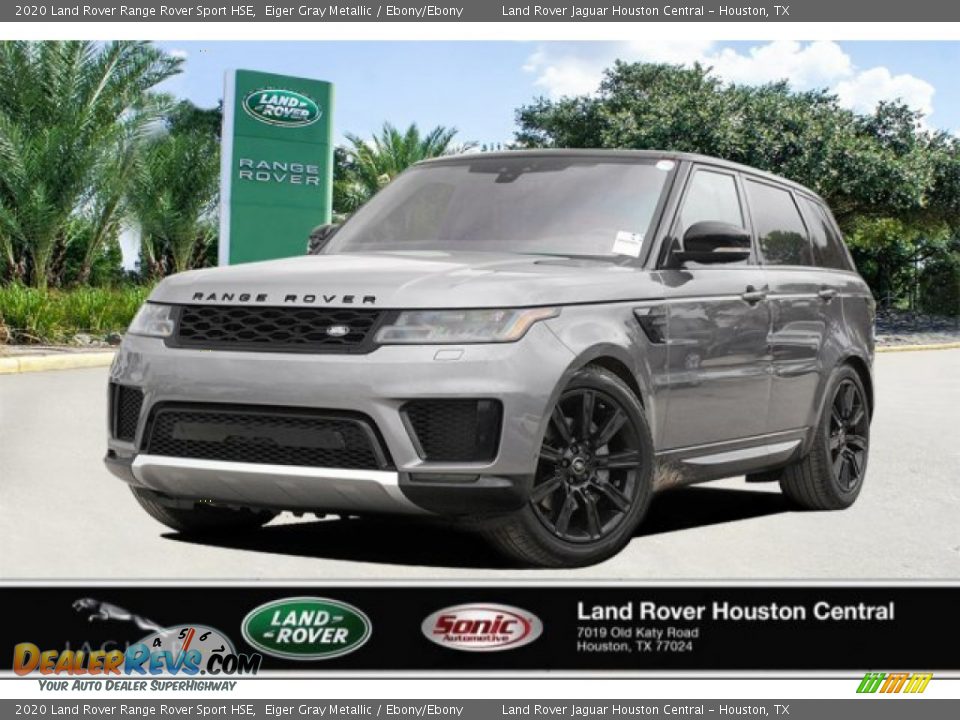 2020 Land Rover Range Rover Sport HSE Eiger Gray Metallic / Ebony/Ebony Photo #1