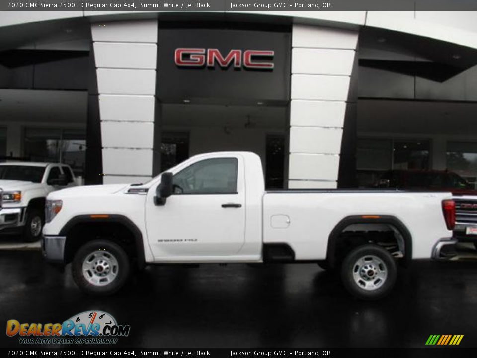 2020 GMC Sierra 2500HD Regular Cab 4x4 Summit White / Jet Black Photo #2