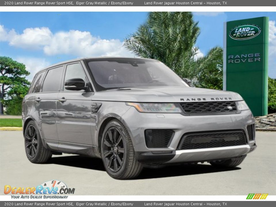 2020 Land Rover Range Rover Sport HSE Eiger Gray Metallic / Ebony/Ebony Photo #2
