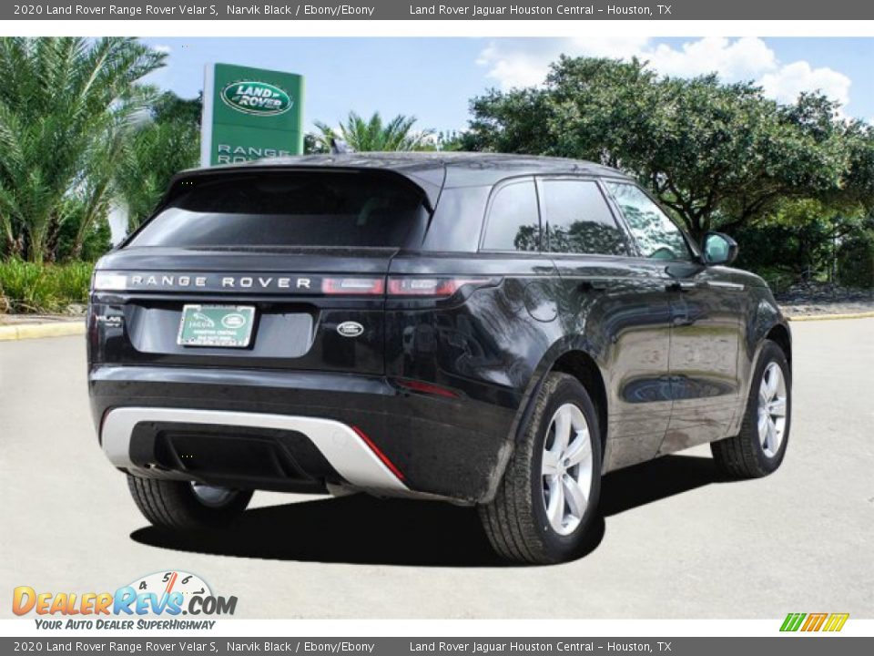 2020 Land Rover Range Rover Velar S Narvik Black / Ebony/Ebony Photo #4