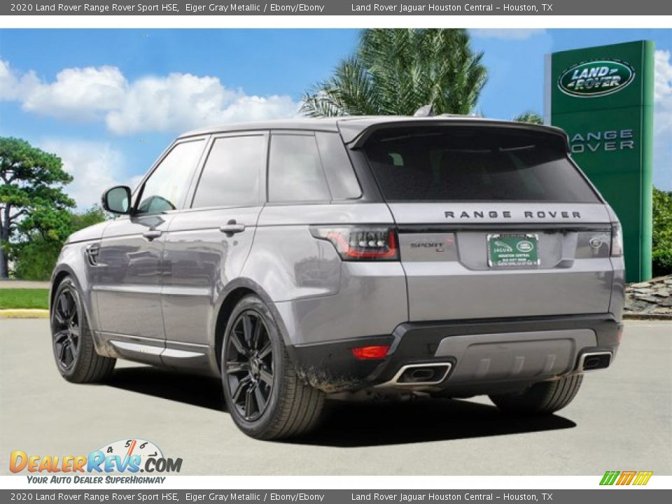 2020 Land Rover Range Rover Sport HSE Eiger Gray Metallic / Ebony/Ebony Photo #5