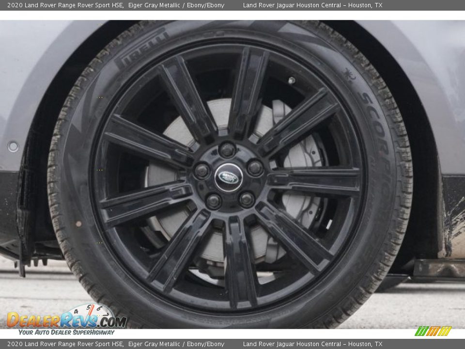 2020 Land Rover Range Rover Sport HSE Eiger Gray Metallic / Ebony/Ebony Photo #7