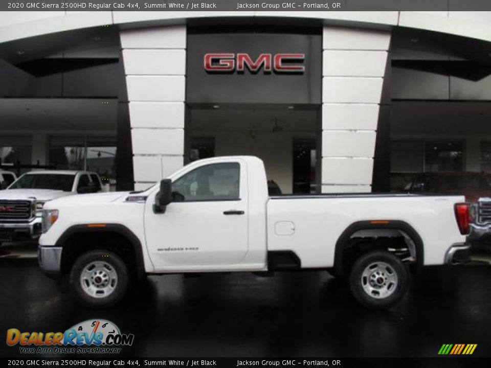 2020 GMC Sierra 2500HD Regular Cab 4x4 Summit White / Jet Black Photo #2