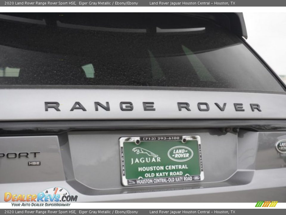 2020 Land Rover Range Rover Sport HSE Eiger Gray Metallic / Ebony/Ebony Photo #8