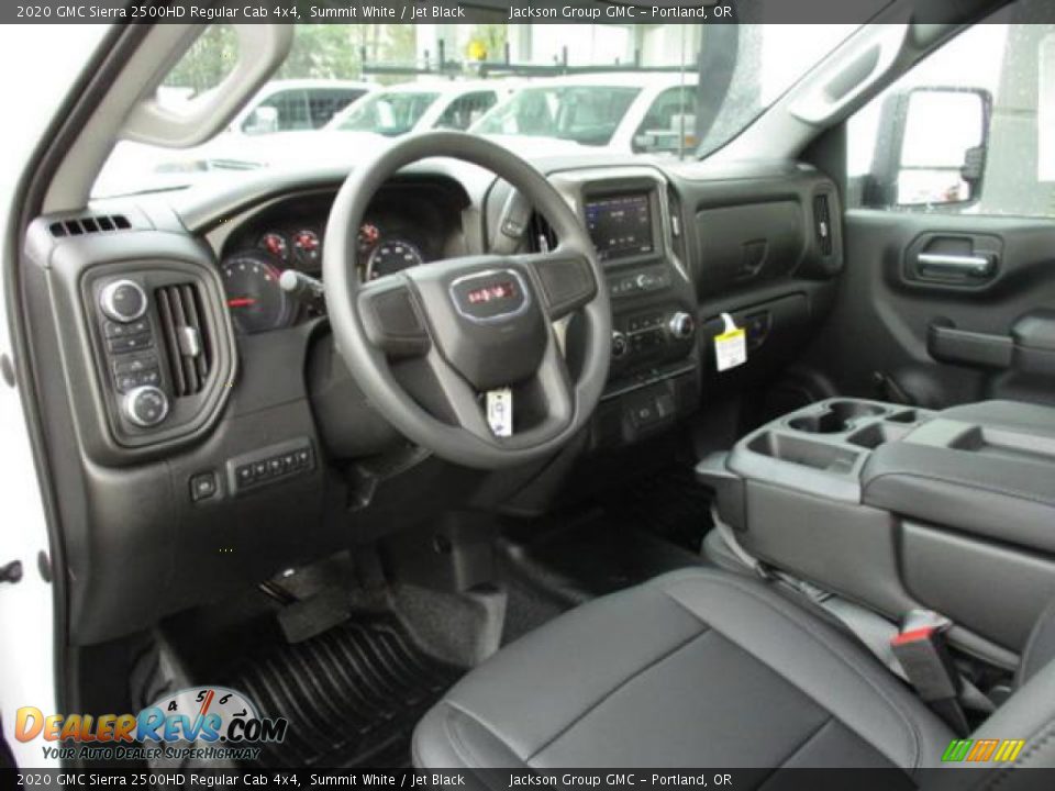 2020 GMC Sierra 2500HD Regular Cab 4x4 Summit White / Jet Black Photo #3