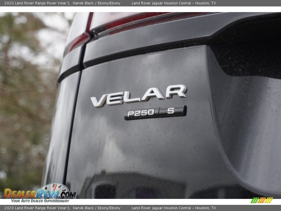 2020 Land Rover Range Rover Velar S Narvik Black / Ebony/Ebony Photo #9