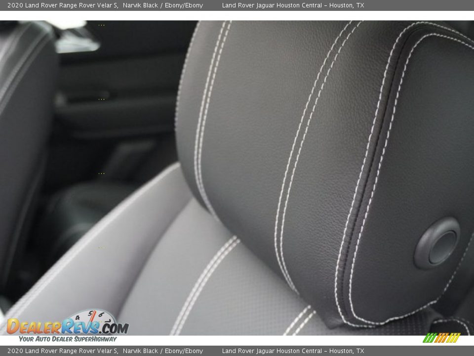 2020 Land Rover Range Rover Velar S Narvik Black / Ebony/Ebony Photo #12