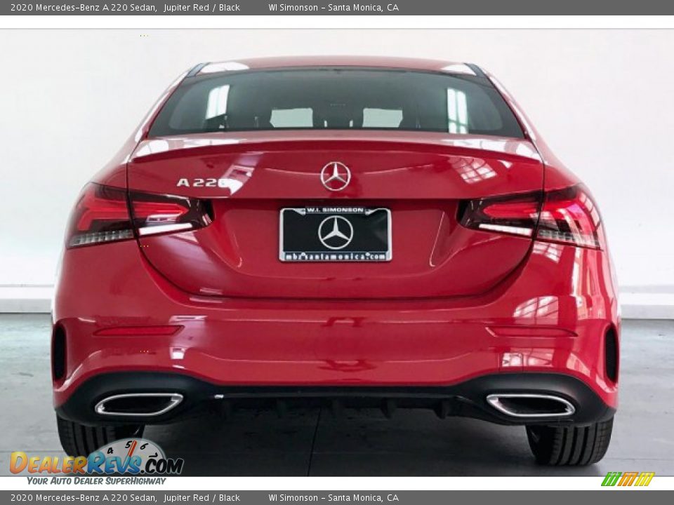 2020 Mercedes-Benz A 220 Sedan Jupiter Red / Black Photo #3