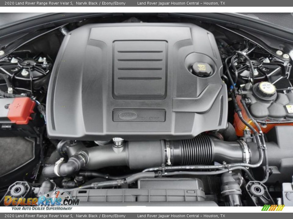 2020 Land Rover Range Rover Velar S Narvik Black / Ebony/Ebony Photo #29