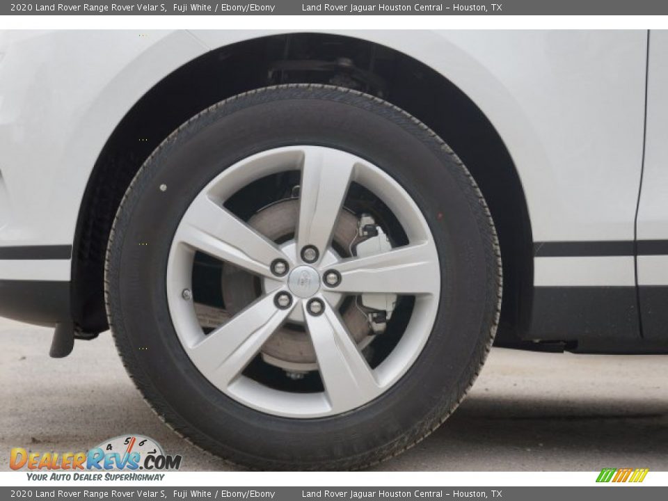 2020 Land Rover Range Rover Velar S Fuji White / Ebony/Ebony Photo #8