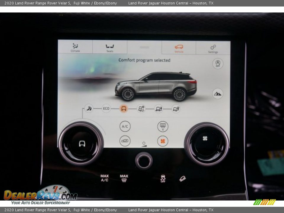 2020 Land Rover Range Rover Velar S Fuji White / Ebony/Ebony Photo #16