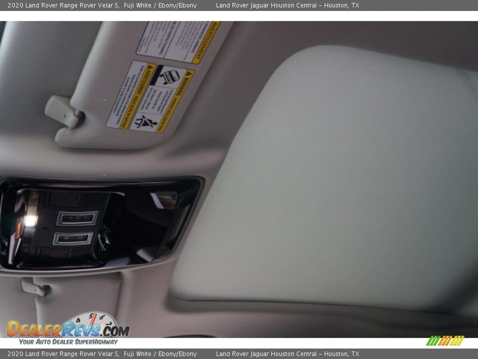 2020 Land Rover Range Rover Velar S Fuji White / Ebony/Ebony Photo #26
