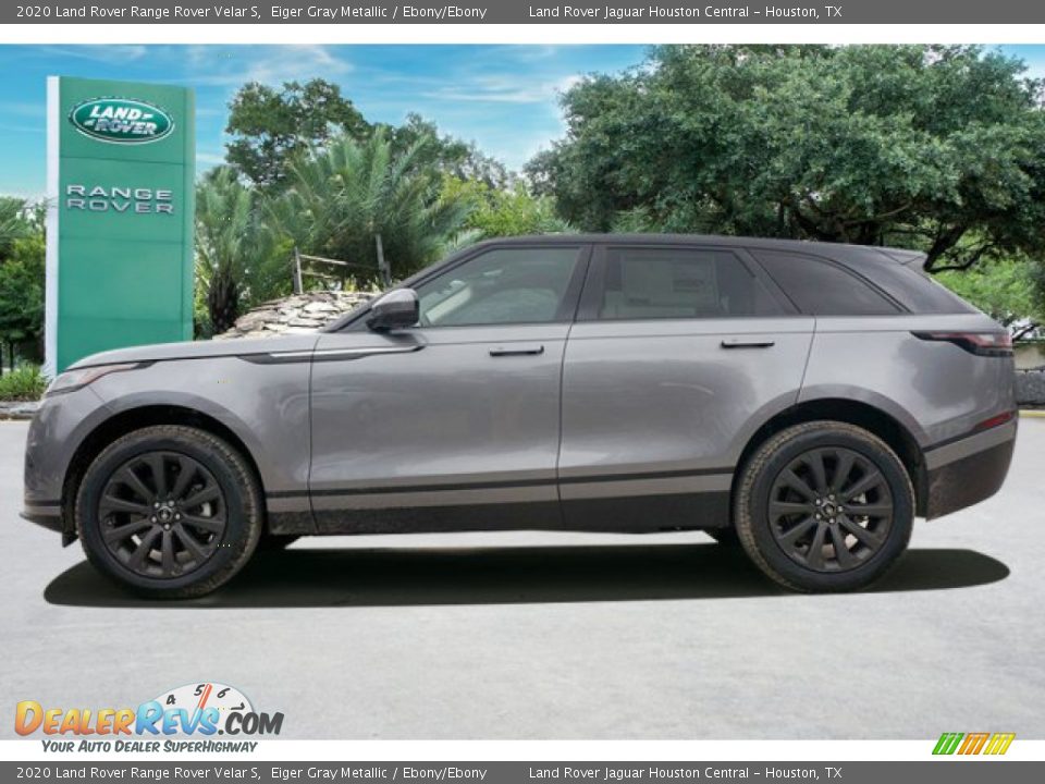 2020 Land Rover Range Rover Velar S Eiger Gray Metallic / Ebony/Ebony Photo #2