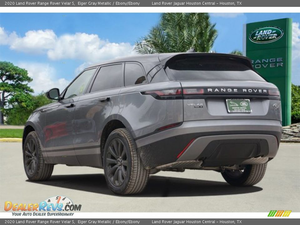 2020 Land Rover Range Rover Velar S Eiger Gray Metallic / Ebony/Ebony Photo #3