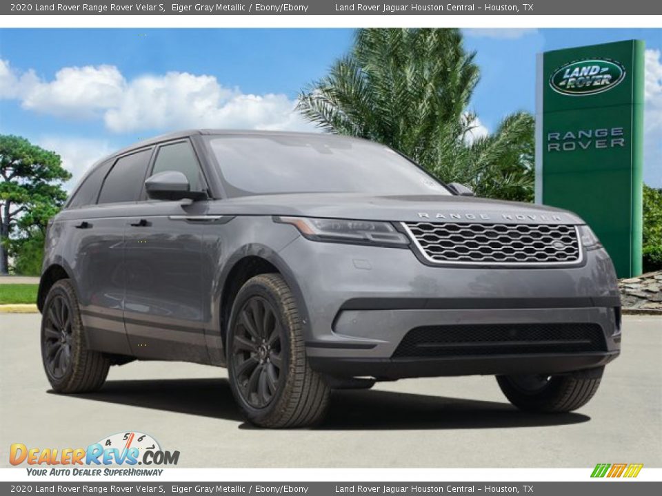 2020 Land Rover Range Rover Velar S Eiger Gray Metallic / Ebony/Ebony Photo #5