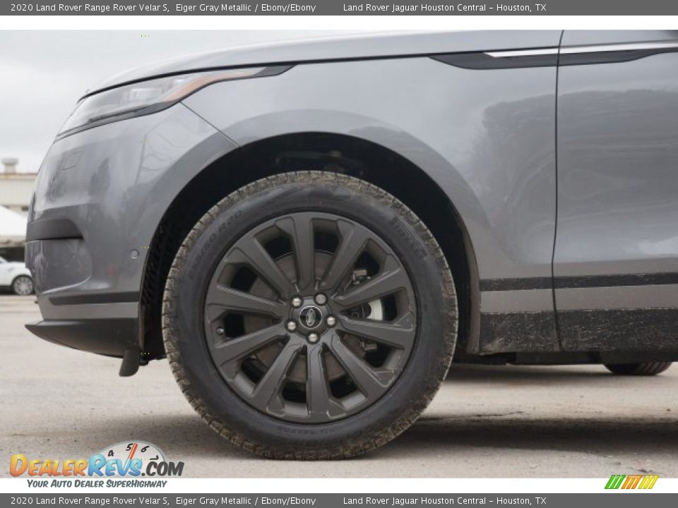 2020 Land Rover Range Rover Velar S Eiger Gray Metallic / Ebony/Ebony Photo #6