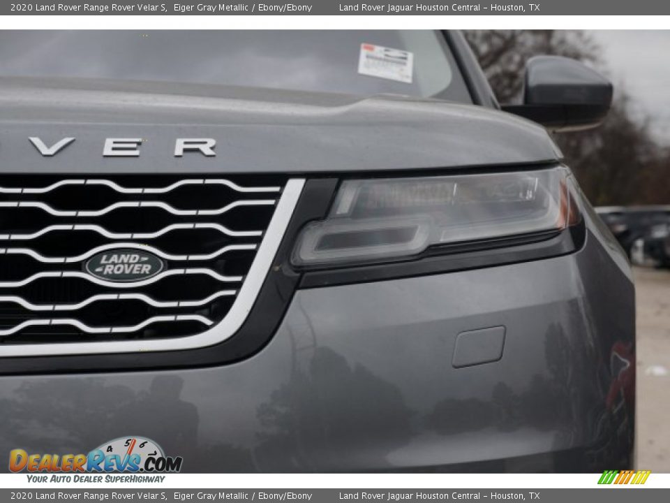 2020 Land Rover Range Rover Velar S Eiger Gray Metallic / Ebony/Ebony Photo #7