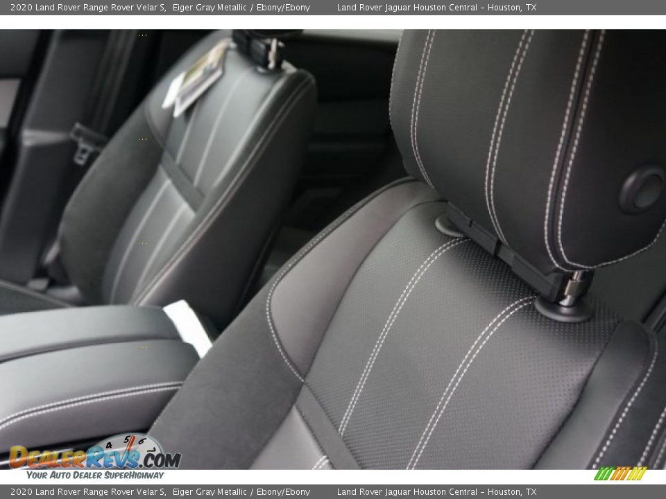 2020 Land Rover Range Rover Velar S Eiger Gray Metallic / Ebony/Ebony Photo #12