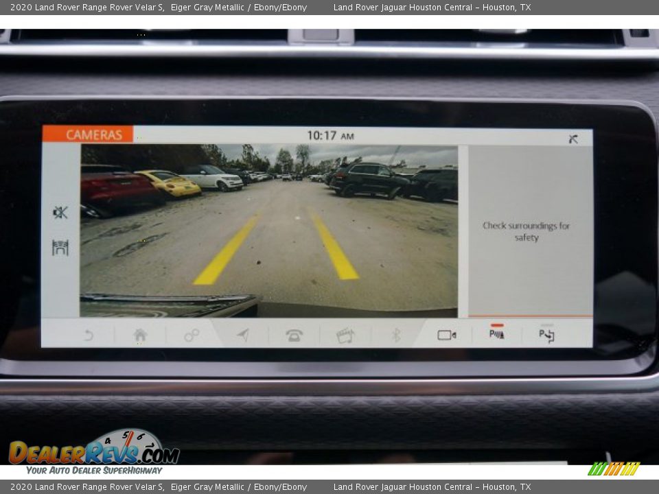 2020 Land Rover Range Rover Velar S Eiger Gray Metallic / Ebony/Ebony Photo #15